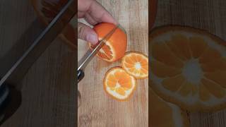 How to cut an orange fruit #youtubeshorts #cuttingskills #asmrsounds #short #ama