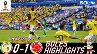 Senegal vs Colombia (0-1) Resumen Extendido HD GOL CARACOL | Mundial Rusia 2018