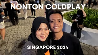 Vlog Nonton Konser Coldplay Singapore 2024