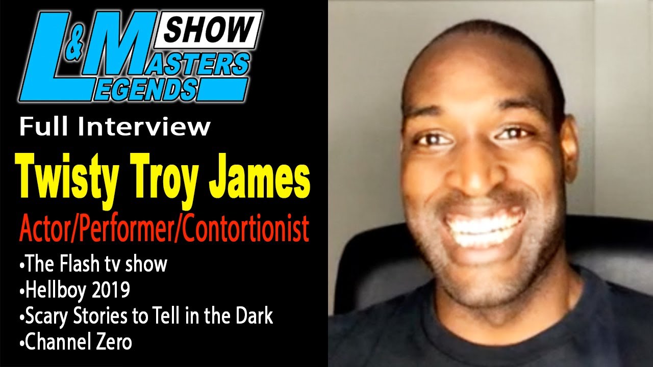 From Hellboy To The Flash: Twisty Troy James Interview - YouTube