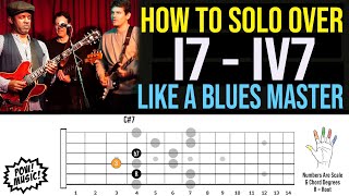 How to Completely OWN the I to IV Chord in a Blues/Funk SOLO (David Ryan Harris Group w/ John Mayer)