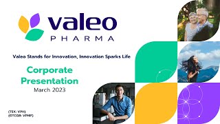 Valeo Pharma Inc. (OTCQB: VPHIF | TSX: VPH): Virtual Investor Conferences