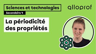 La périodicité des propriétés | Sciences et technologies | Alloprof