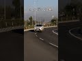 fortuner legender 😈 royal entry b w cars at highway side overtaking fortunersuv automobile thar