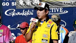 優勝　松村真樹プロ ＪＢＩＩ東条湖２０１１年第３戦イマカツＣＵＰ