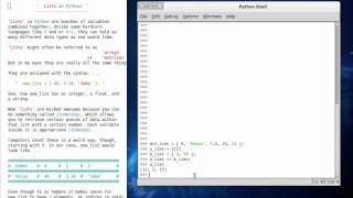 Python 22 Lists