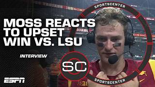 Miller Moss talks USC upsetting LSU, waiting behind Caleb Williams \u0026 MORE | SportsCenter