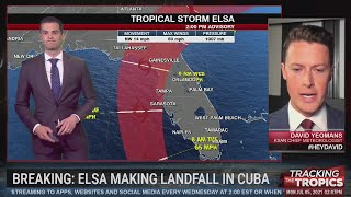 Tracking the Tropics: Critical hours ahead for Elsa as storm makes landfall on Cuba