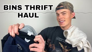 Sweaters, Knits, & Winter Finds Galore!! Bins Thrift Haul to Resell On Poshmark & eBay!!!!