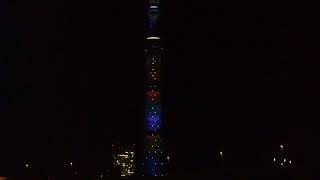 DSCF8082東京スカイツリー20180514アベンジャーズ／インフィニティ・ウォーTOKYO SKYTREE HEROES in the INFINITY SKYライトアップ