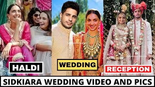 Sidharth Malhotra And Kiara Advani Wedding Video And Complete Pictures | Sidkiara Wedding Video