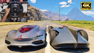 Renault Trezor \u0026 Mercedes Benz EQ Silver Arrow | The Crew Motorfest | Thrustmaster T300RS gameplay