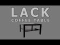 How to build | Ikea LACK Coffee Table Assembly| Put It Together