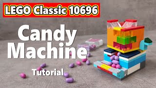 Lego Tutorial CANDY MACHINE 2 (moc) | LEGO Classic 10696