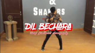 Dil Bechara - Title Track | Sushant Singh Rajput | Dance cover | Tanuj bbt | Hisar