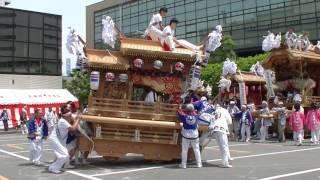 2016/5/8 第10回守口市だんじり祭 地車パフォーマンス