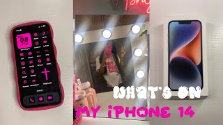 What’s On My IPhone 14 | widgets, apps, and etc!! + iOS 17 ☆