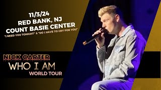 Nick Carter - Instagram Live 11/3/2024 - Red Bank, NJ - Who I Am Tour