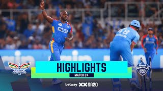 Durban's Super Giants v Pretoria Capitals | Match 24 Highlights | Betway SA20