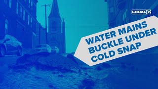 Cincinnati residents see major jump in water main breaks, leaks following recent cold streak