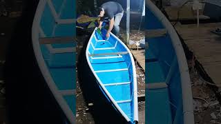 Sampan dayung #diy #fiberglass #