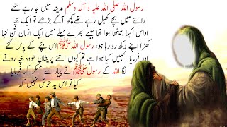 Hazrat Muhammad Saw aur Yateem ka Waiqa|Prophet Muhammad Love Story|Islamic Stories|Urdu Hindi Waqia
