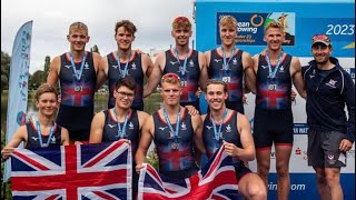 U23 European Rowing Championships Great Britain 8+ 2023