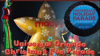 Macy’s Christmas parade at Universal Studios Orlando! #christmasparade #universalorlando