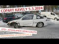 Copart-kävely 5.3.2024 - Mitsubishi Eclipse, C-mersuja ja maksimimäärä ilmanraikastimia