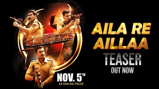 Sooryavanshi Aila Re Aillaa Teaser Song On 21st Oct | Akshay, Ajay, Ranveer, Katrina, Rohit, Tanishk