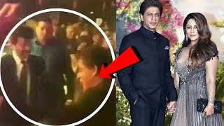 Shahrukh Khan DANCES With Anil Kapoor At Sonam Kapoor's Wedding Reception