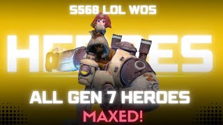 S568 - Maxing all Gen 7 heroes, few overall hero upgrades and pets. ft. theGRINreaper2.