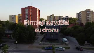 Kaunas iš paukščio skrydžio. Pirmieji skrydžiai su dronu #kaunas #drone