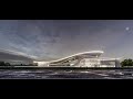 漪舞冰原-Sports Center Architectural Animation