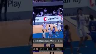 Gilas pilipinas vs India #shorts