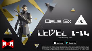 Deus Ex GO Level 1-14 - iOS / Android - Walkthrough Gameplay