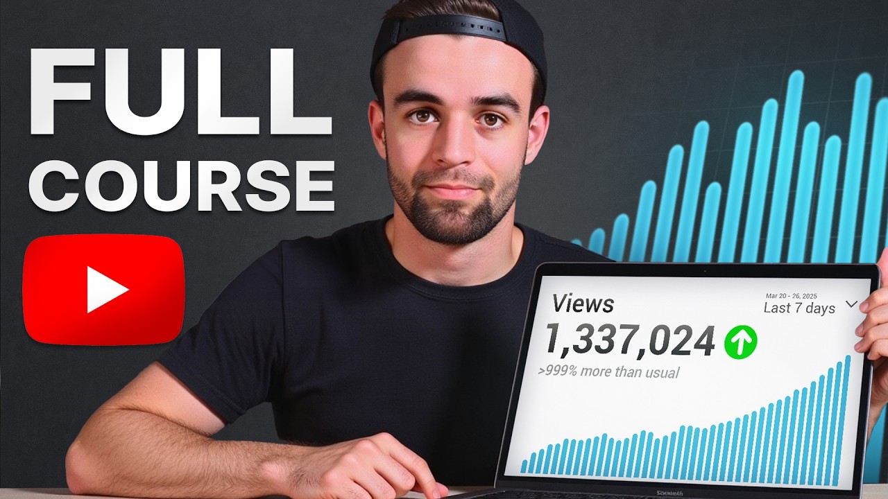 How To Start A Youtube Channel In 2025 Full Course 12hrs Youtube