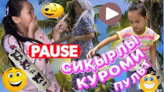 АНАШЫМАДА ПАУЗА ЖАСАДЫҚ😃ҚАТТЫ ҚЫЗЫҚ БОЛДЫ🤣😂#паузачеллендж