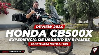 Review and User Experience of the HONDA CB500x in 5 Countries😎 | Win it for only 1 sol😱😱