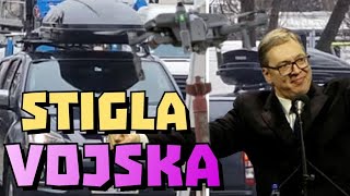 VOJSKA SE SPREMA DA SPREČI SNIMANJE VUČIĆEVOG KONTRAMITINGA!? STIGLA VOZILA ZA ELEKTRONSKO OMETANJE?