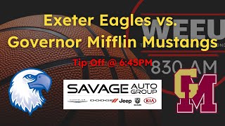 WEEU Sports Presents: Exeter vs. Governor Mifflin