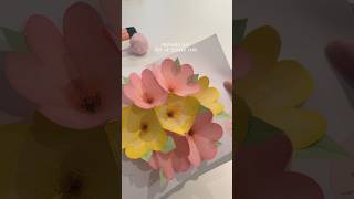 DIY Mother's day pop-up flower card 🩷💐 #fy #tutorial #diy #paperkraft #aesthetic #mothersday #fyp