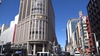 東京地下鉄半蔵門線　三越前駅　Tokyo Metro's Mitsukoshimae Station