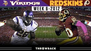 The Day RGIII Became a Superstar! (Vikings vs. Redskins 2012, Week 6)