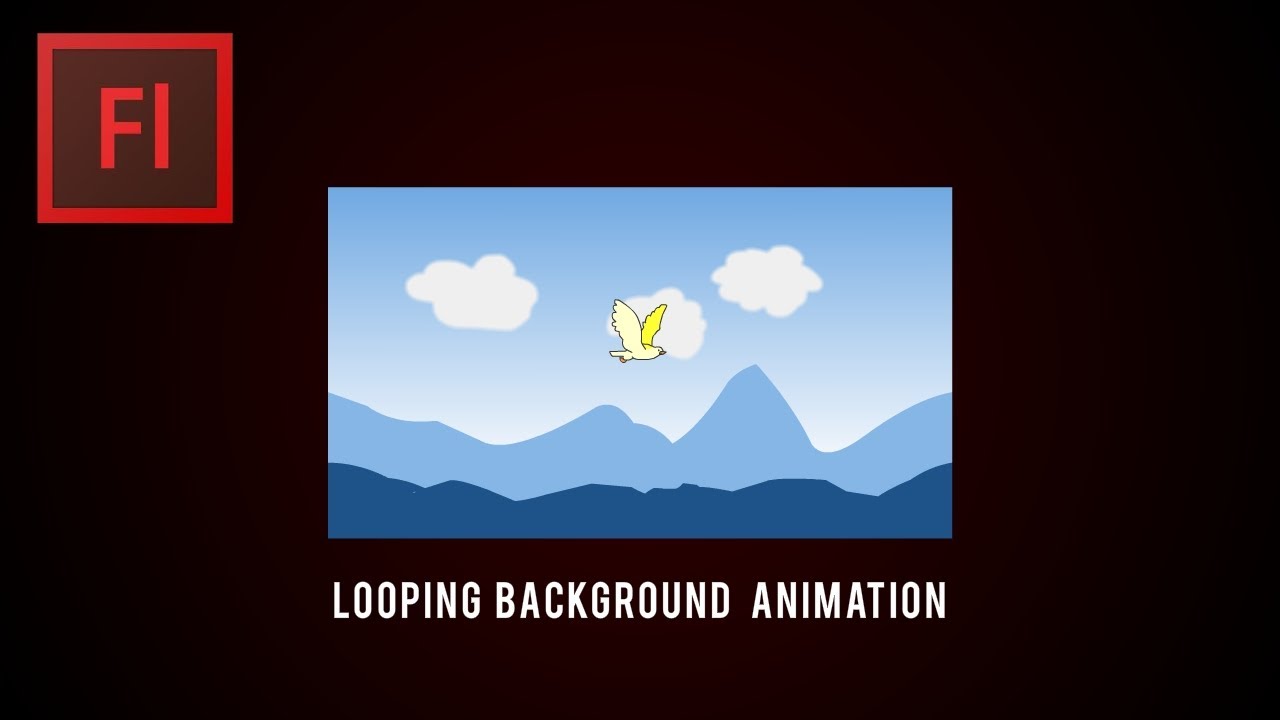 Adobe Flash Tutorial: Looping Background Animation - YouTube