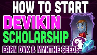 How to Start Playing Devikins for Scholars - How to Install and Start Earning Mynthe Seeds and DVK