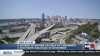 Voters decide on sale of Cincinnati's southern railroad in November