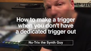 TB-03 - How to Trigger without a dedicated Trigger out