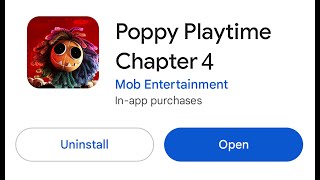 I Download Poppy Playtime Chapter 4 MOBILE Before Release | Poppy Playtime Chapter 4 Download