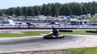 Group 2 pre-final @ 2024.5.19 Touge.ca Mosport Karting event